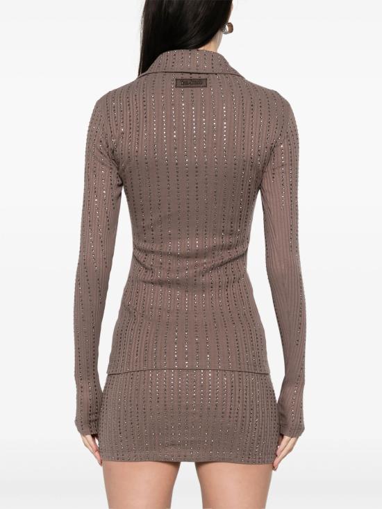 25SS 디 아티코 긴팔 티셔츠 250WCT00351JJJ051TR 875 FADED MUD - THE ATTICO
