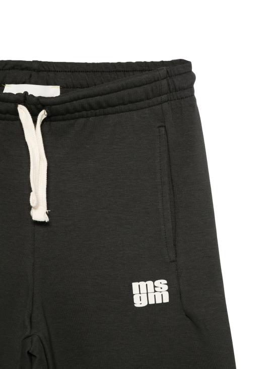 25FW [키즈] 엠에스지엠 트레이닝/조거 팬츠 F5MSJUFP277 MS040 WASHED BLACK - MSGM