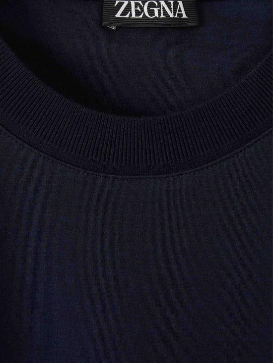 25SS 에르메네질도제냐 반팔 티셔츠 RUF366A9F734 B09 - ERMENEGILDO ZEGNA