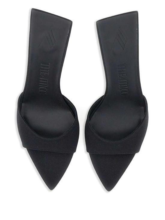 25SS 디 아티코 뮬/슬리퍼 248WSH00838VVV015AA 100 BLACK - THE ATTICO