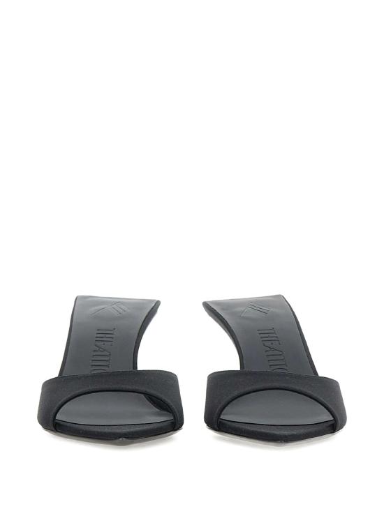 25SS 디 아티코 뮬/슬리퍼 248WSH00838VVV015AA 100 BLACK - THE ATTICO