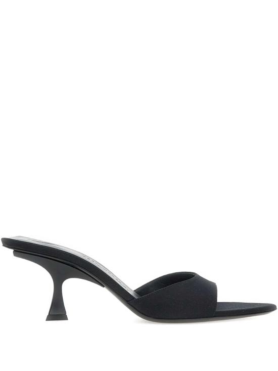 25SS 디 아티코 뮬/슬리퍼 248WSH00838VVV015AA 100 BLACK