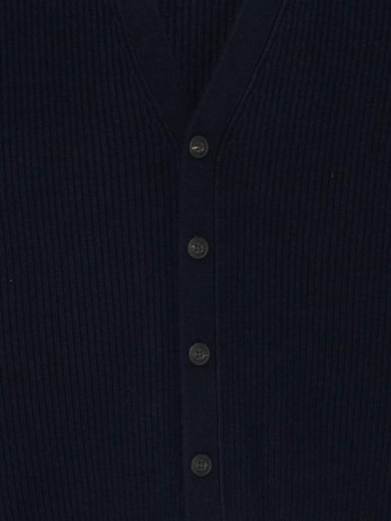 25FW 세인트바쓰 가디건 HERRISON RIB WOOL 62 NIGHT BLUE - MC2 SAINT BARTH