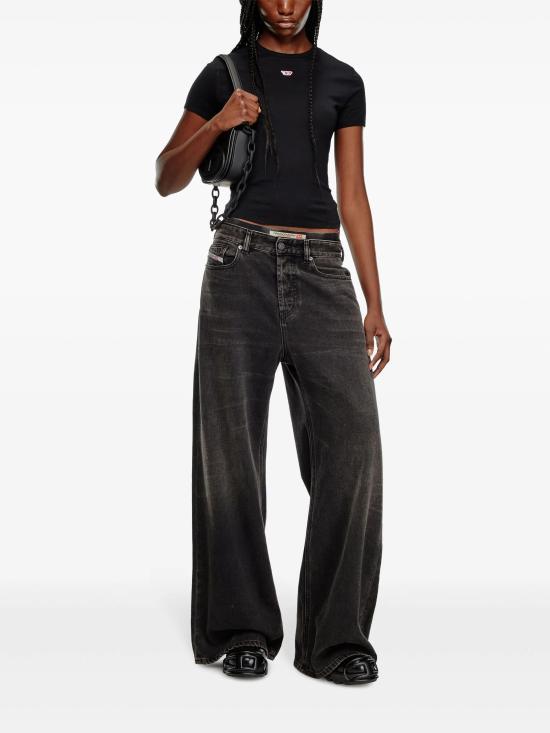 25FW 디젤 반팔 티셔츠 A149620GRAI 9XX - DIESEL