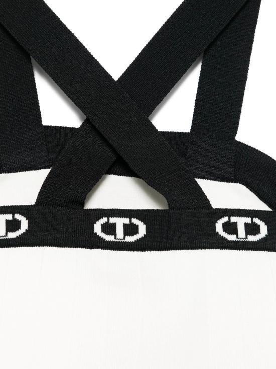 25SS [키즈] 트윈셋 트레이닝 상의 251GJ3QW2 02849 ICE NERO - TWINSET