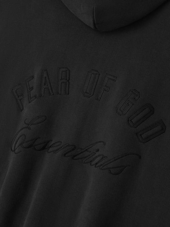 25FW 피어오브갓 후드 티셔츠 192HO254782F VINTAGE BLACK - FEAR OF GOD