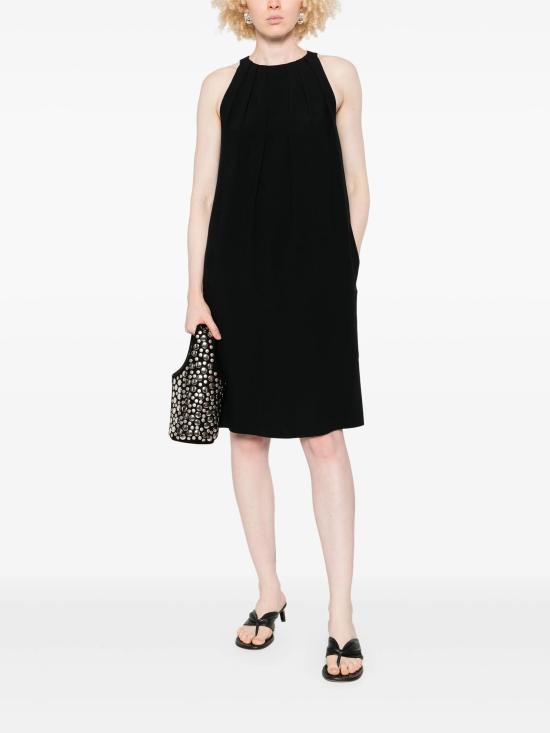 25SS 리비아나 콘티 미디 원피스 F5SS18 Y69 NERO - LIVIANA CONTI
