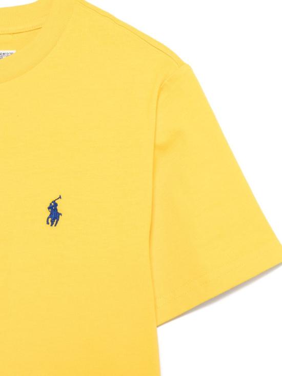 25SS [키즈] 랄프 로렌 티셔츠 323832904172 CANARY YELLOW - RALPH LAUREN