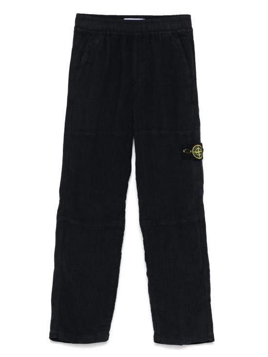 25SS [키즈] 스톤 아일랜드 스트레이트 팬츠 K1S163100002S0145 V0020 NAVY BLUE