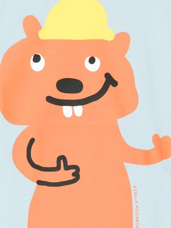 25FW [키즈] 스텔라 맥카트니 티셔츠 TX8Q91Z0434 670C - STELLA MCCARTNEY