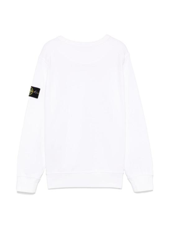 25SS [키즈] 스톤 아일랜드 트레이닝 상의 K1S166100011S0040 V0001 WHITE - STONE ISLAND