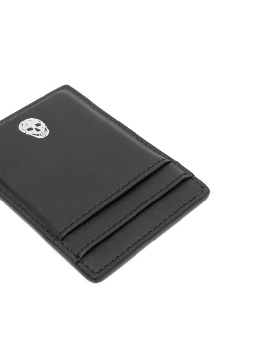 25FW MC QUEEN 명함지갑 8361401AAVB 1064 BLACK SILVER - OTHER BRANDS