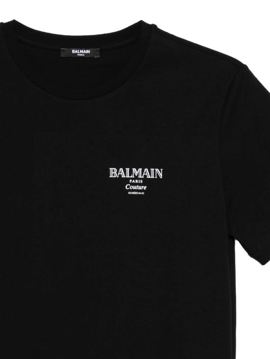 25FW [키즈] 발망 티셔츠 BX8P91Z3186 930BC - BALMAIN