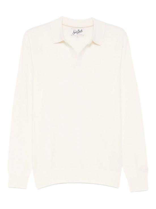 25FW 세인트바쓰 폴로 티셔츠 COVENT MERINOCASH 10 OFF WHITE