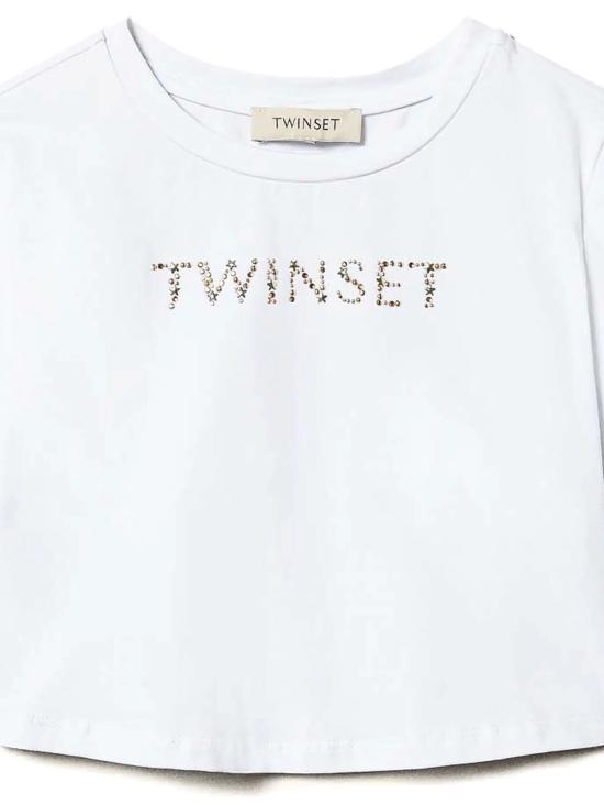 25SS [키즈] 트윈셋 티셔츠 251GJ2484 00808 ICE - TWINSET