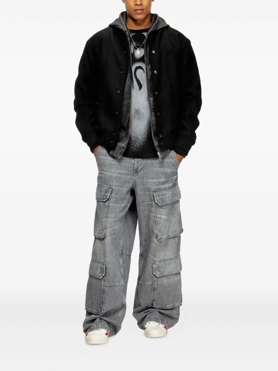 25FW 디젤 봄버 자켓 A195820PJBI 9XX - DIESEL