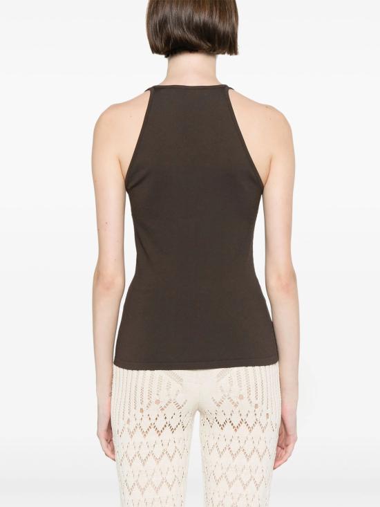 25SS 막스마라 아르미타 V넥 슬리브리스 탑 2511361313600 010C - MAX MARA