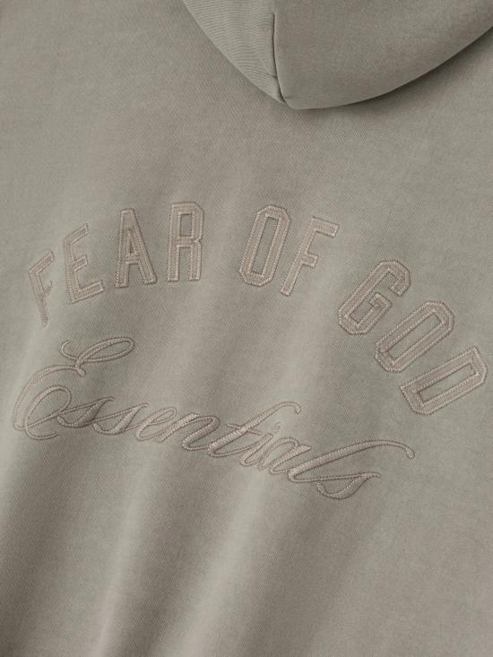 25FW 피어오브갓 후드 티셔츠 192HO254781F SMOKE GREY - FEAR OF GOD