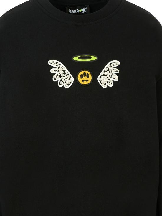 25FW [키즈] 바로우 트레이닝 상의 F5BKJGSW184 110 NERO - BARROW