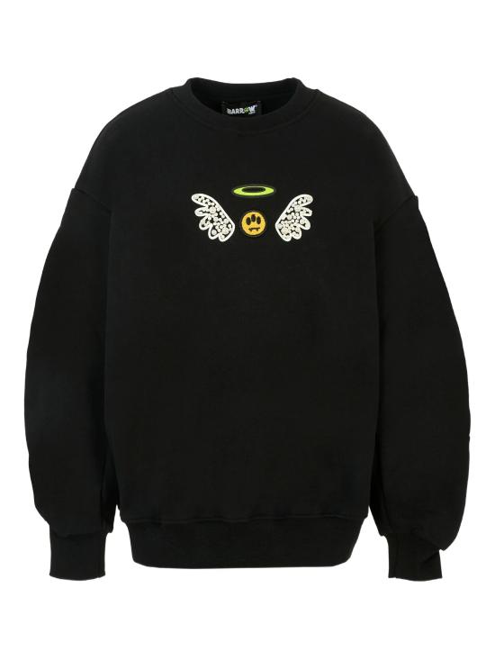 25FW [키즈] 바로우 트레이닝 상의 F5BKJGSW184 110 NERO