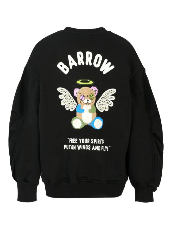 25FW [키즈] 바로우 트레이닝 상의 F5BKJGSW184 110 NERO - BARROW