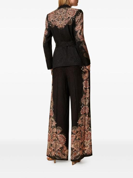 25FW 트윈셋 팔라초 팬츠 252TP2041 12742 NERO RUGGINE - TWINSET