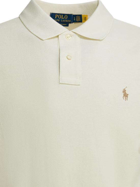 26SS 폴로 랄프로렌 폴로 티셔츠 710680784372PARCHMENT CREAM White - POLO RALPH LAUREN