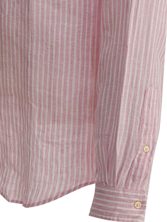 26SS 폴로 랄프로렌 긴팔 셔츠 7109821435005137B PINK WHITE Pink - POLO RALPH LAUREN