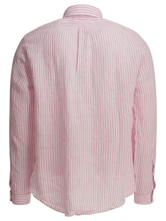 26SS 폴로 랄프로렌 긴팔 셔츠 7109821435005137B PINK WHITE Pink - POLO RALPH LAUREN