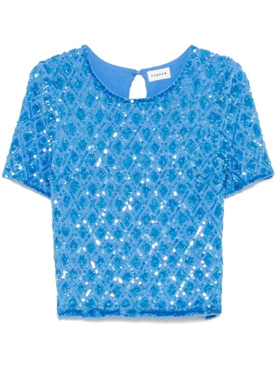  파로쉬 반팔 티셔츠 GILD D311647 046 BLU CIELO