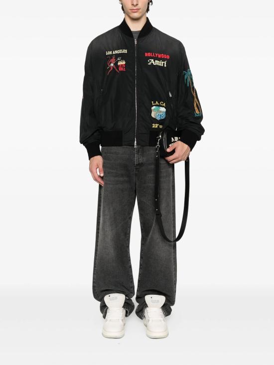 25FW 아미리 봄버 자켓 AMOUBB1051 BLACK - AMIRI