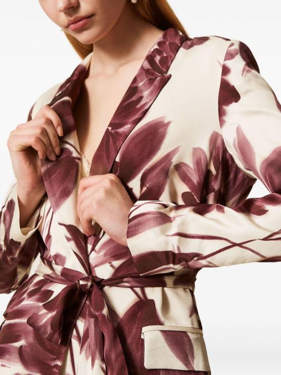 25FW 트윈셋 수트 자켓 252TP2700 12785 WINETASTING OLD WHITE - TWINSET