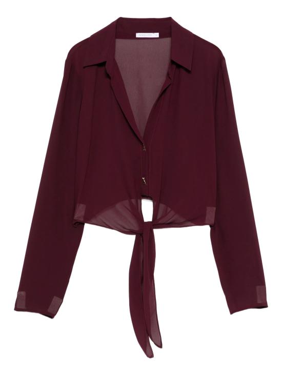 25FW 파트리지아페페 셔츠 8C0825AD08 M536 PURPLE RED