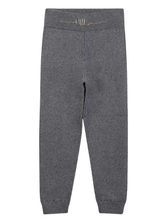 25FW [키즈] 끌로에 스트레이트 팬츠 C20627 A46 GRIGIO SCARICO