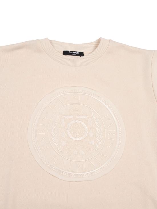 25FW [키즈] 발망 트레이닝 상의 BX4Q40Z3183 109C - BALMAIN