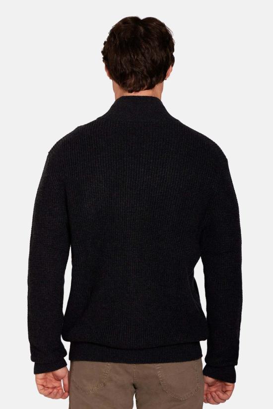  블루&크림 자켓 블루앤크림 케니 캐시 와플 지퍼업 재킷 - BLUE&CREAM