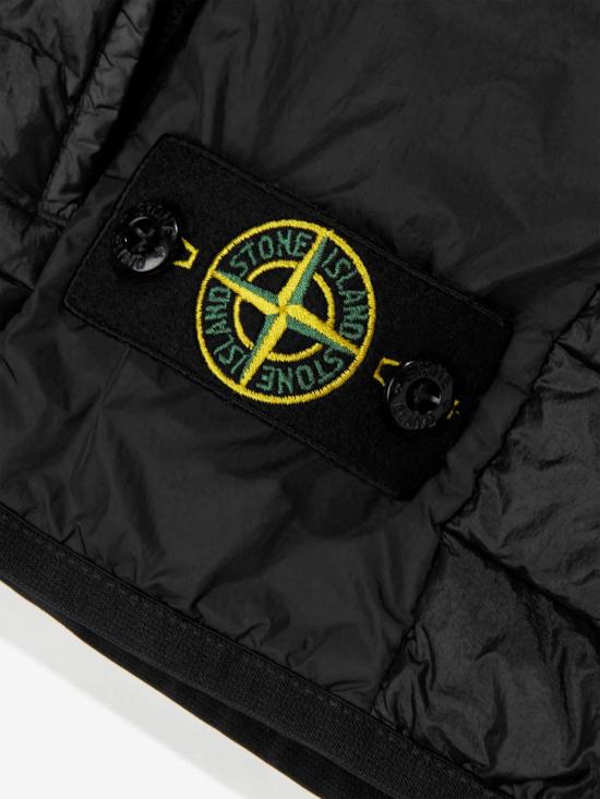 25SS [키즈] 스톤 아일랜드 베스트 K1S16G100002S0024 V0029 BLACK - STONE ISLAND
