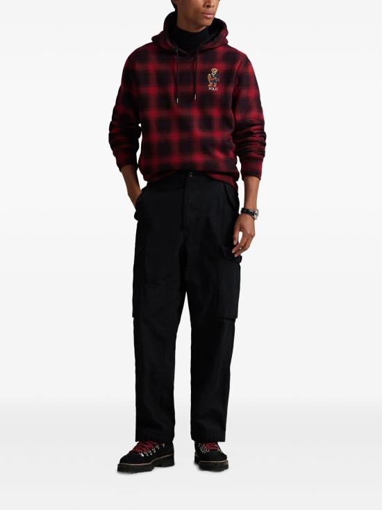 25FW 랄프 로렌 후드 티셔츠 710981796001 RED - RALPH LAUREN