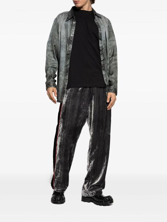 25FW 디젤 반팔 티셔츠 A195520PLAT 9XX - DIESEL