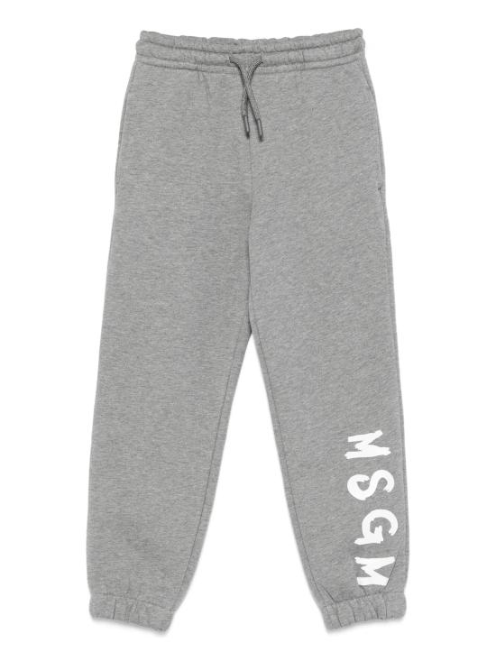 25FW [키즈] 엠에스지엠 트레이닝/조거 팬츠 F5MSJUFP024 104 GRIGIO MEL ANGE SCURO