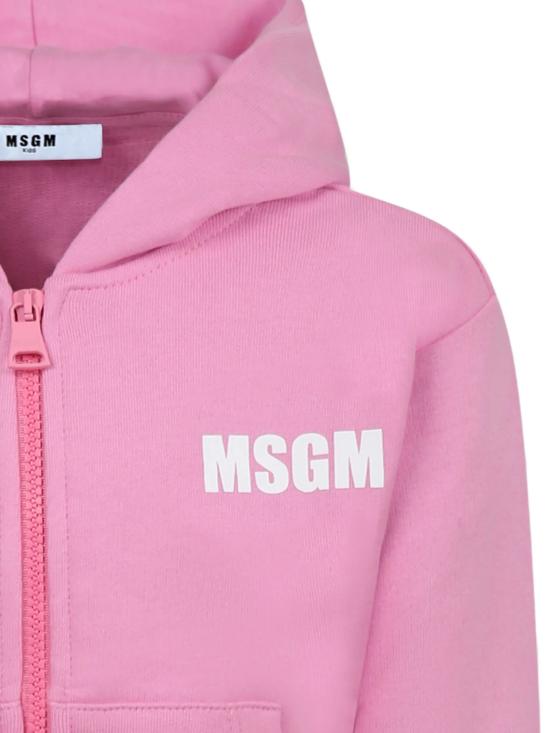 25SS [키즈] 엠에스지엠 니트/스웻셔츠 S5MSJUZH058 MS003 PINK LILAC - MSGM