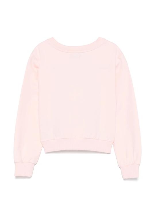 25SS [키즈] 모스키노 트레이닝 상의 HDF066LDA00 50209 SUGAR ROSE - MOSCHINO