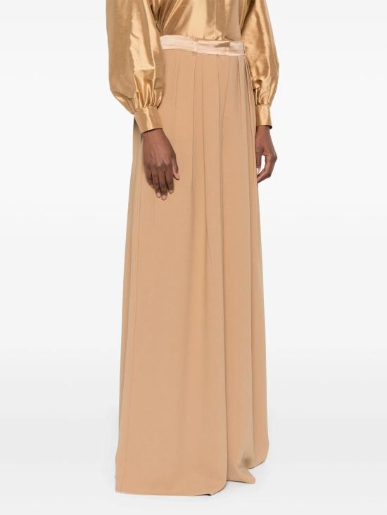 25SS 막스마라 스트레이트 팬츠 2511131074600 001C - MAX MARA