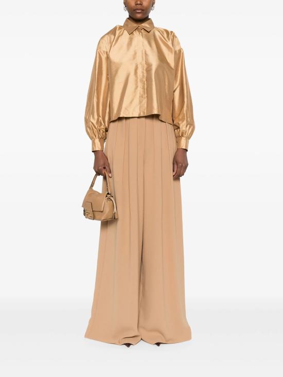 25SS 막스마라 스트레이트 팬츠 2511131074600 001C - MAX MARA