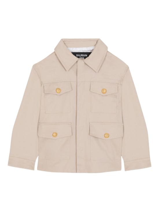 26SS [키즈] 발망 자켓 BY2P47 G0197107 Beige