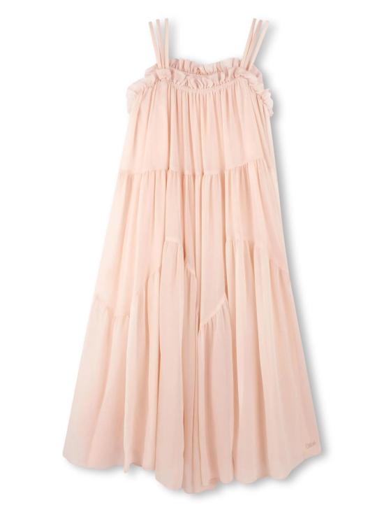 25SS [키즈] 끌로에 원피스 C20598 46J ROSA PETALO