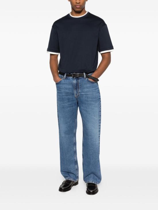 26SS 라르디니 반팔 티셔츠 PALTMC89 PA66053850BC Blue - LARDINI