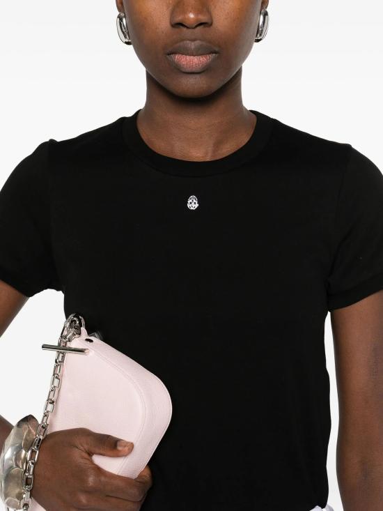 25FW MC QUEEN 블라우스 822291QLAEH 1000 BLACK - ALEXANDER MCQUEEN