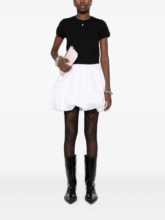 25FW MC QUEEN 블라우스 822291QLAEH 1000 BLACK - ALEXANDER MCQUEEN