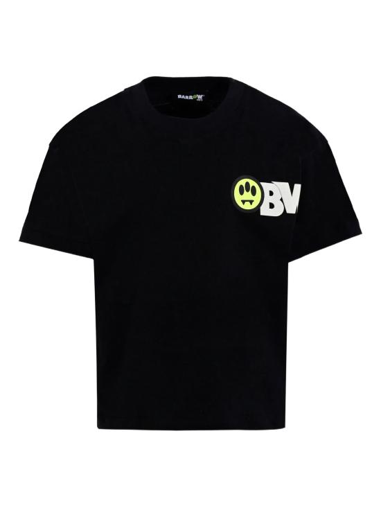 25FW [키즈] 바로우 티셔츠 F5BKJUTH046 110 NERO